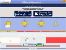 Tablet Screenshot of meteo-nantes.net